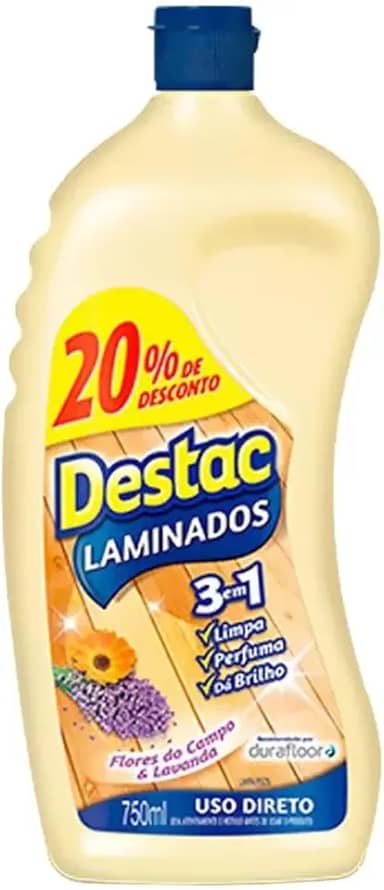 Destac - Limpador de Pisos Laminados, 750mL