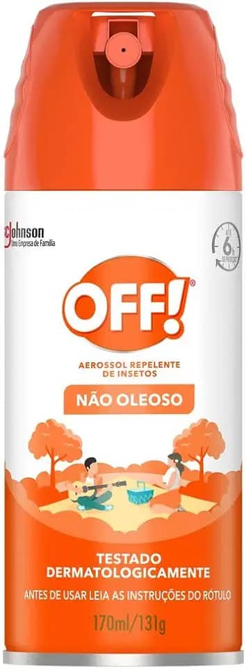OFF! Family Aerosol Repelente de Insetos e Mosquitos, 170ml