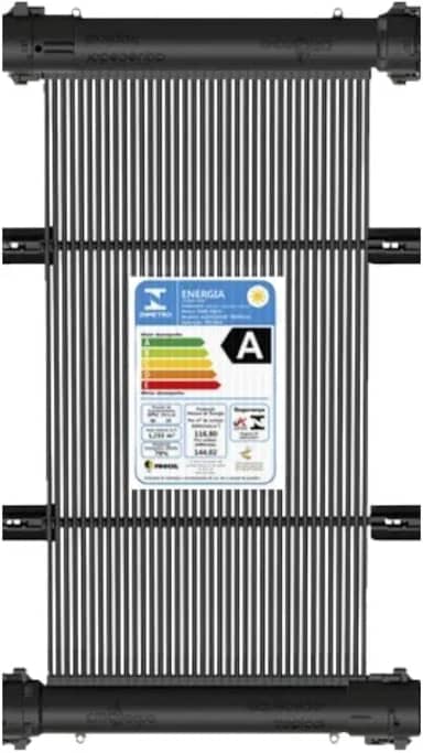 Placa Coletora Aquecedor Solar para Piscina (4,00x0,33m) TekSol-40