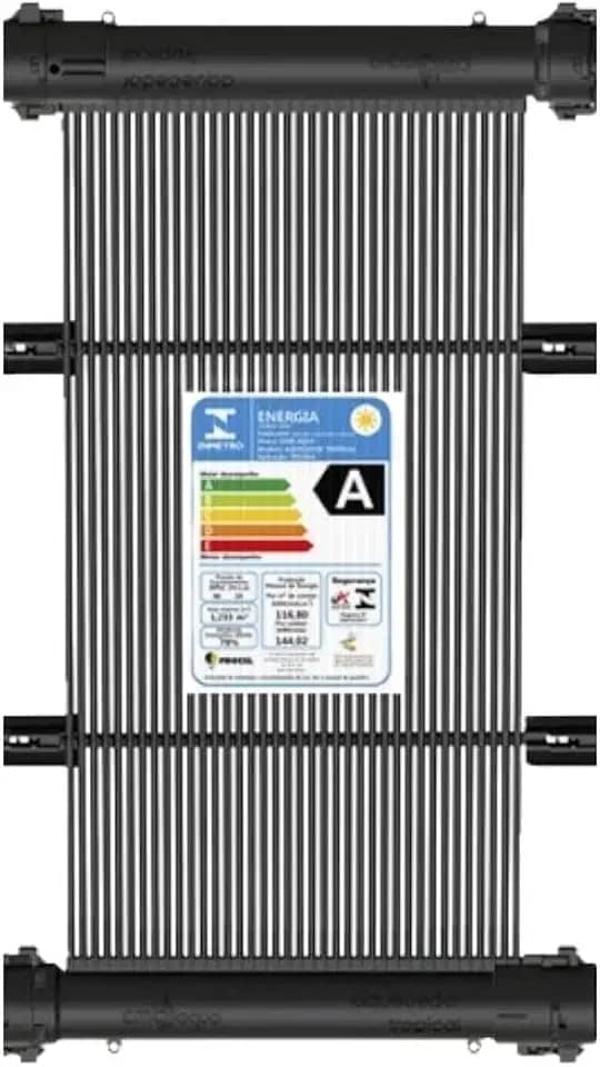 Placa Coletora Aquecedor Solar para Piscina (4,00x0,33m) TekSol-40