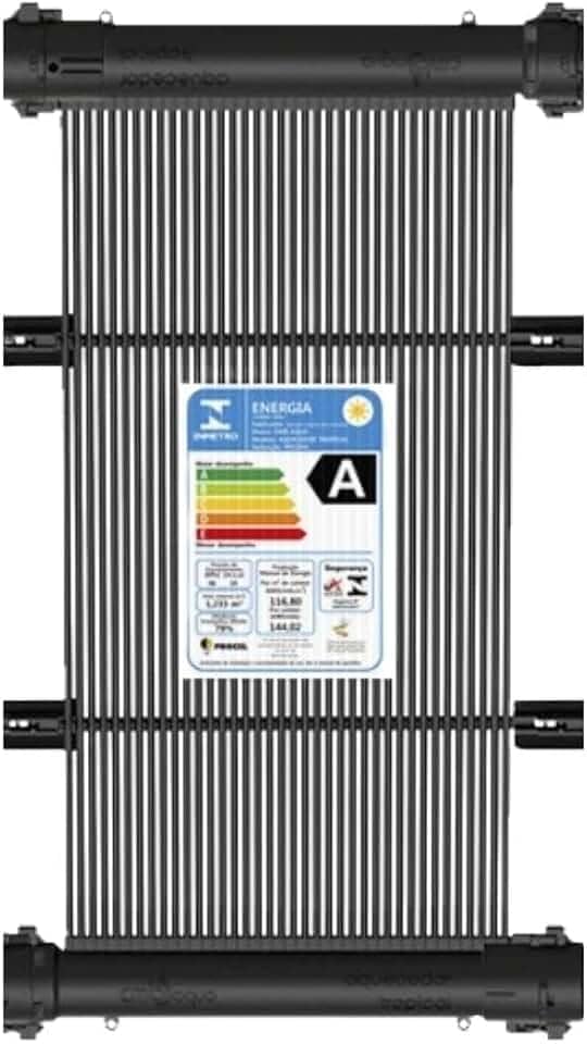 Placa Coletora Aquecedor Solar para Piscina (4,00x0,33m) TekSol-40