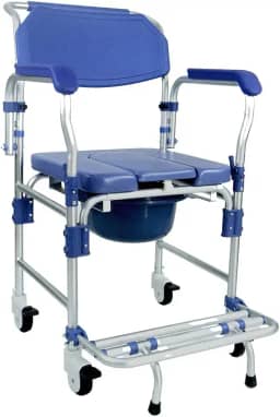 Cadeira de Banho Obeso em Alumínio até 150kg D60 Dellamed