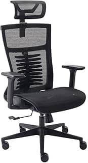Cadeira de Escritorio Elements Vertta Preta Pro (full mesh)