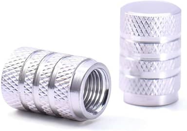 Western PN-50 Tampas Válvula de Pneu, Preto, 4 unidades