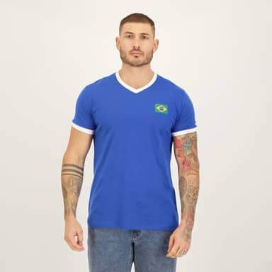 Camisa Brasil Xavante Azul