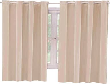 Cortina Blackout Corta Luz 220cm x 130cm - Palha