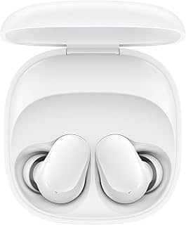 Xiaomi Redmi Buds 6 Play | Driver dinâmico de 10 mm | Redução de ruído AI | Bateria até 36 horas | Bluetooth 5.4 | Controle por toque - Branco