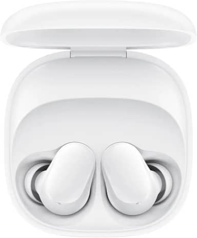 Xiaomi Redmi Buds 6 Play | Driver dinâmico de 10 mm | Redução de ruído AI | Bateria até 36 horas | Bluetooth 5.4 | Controle por toque - Branco