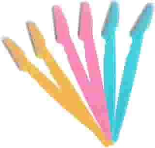 6 Lâminas Navalha Sobrancelha Rosto Depilação Dermaplane