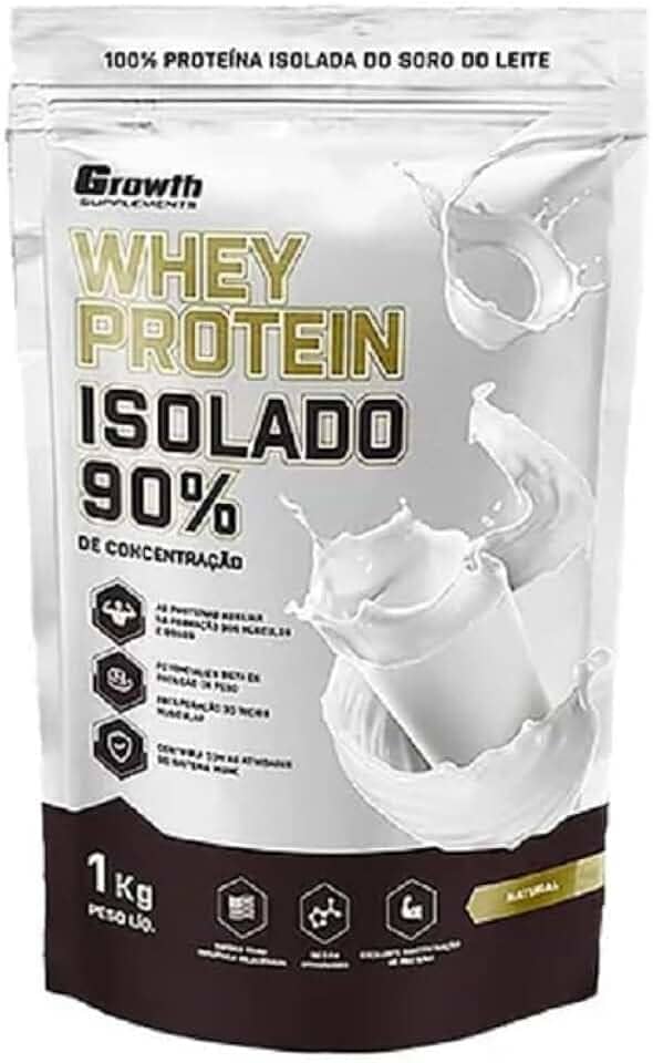 Whey Isolado 90% Whey Protein Growth