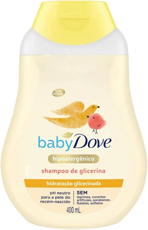 Baby Dove Shampoo Hidratação Glicerinada 400 ML