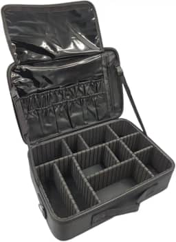 Maleta de Maquiagem Profissional Com Divisórias Organização Make Grande BL-1110