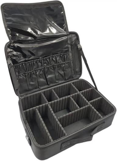 Maleta de Maquiagem Profissional Com Divisórias Organização Make Grande BL-1110