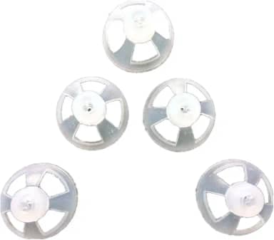 Aparelho Auditivo Com Cúpulas Abertas De 12 Mm, Pacote 5 Unidades, Confortável, Psap (Produto Amplificador Som Pessoal), Kit Pontas Invisíveis, Perfeito Para Ar (Encaixe Aberto), Exceto