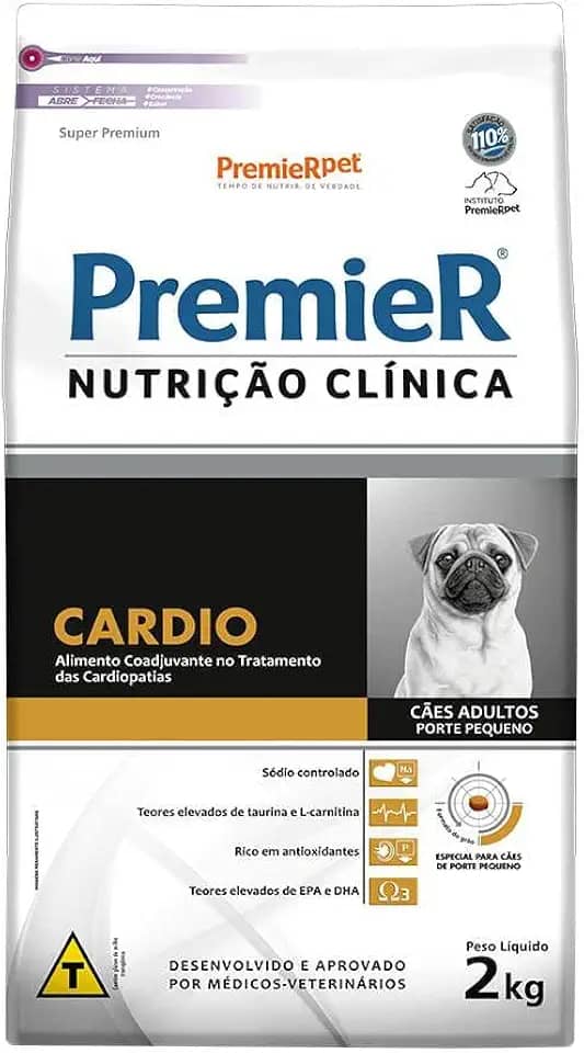 Ração Premier Nutrição Clínica Cardio Para Cães Cardio - 2 Kg