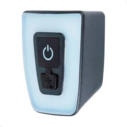 Lanterna Traseira para Bike Quadrada Vermelha 3 Modos Luz Recarregável Usb Prova D'água para Bicicleta Ciclismo Mundo Compras