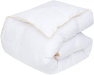 Plumasul Edredom 100% Plumas de Ganso Cor Branco Solteiro 160X220cm