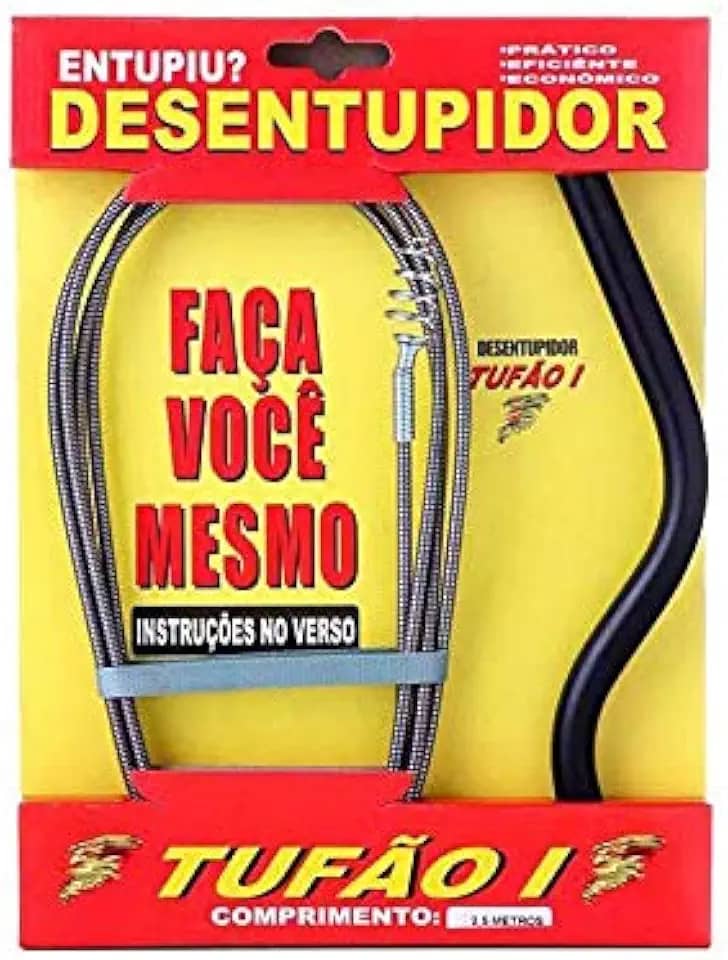Desentupidor Tufao I 5 Metros Overtime