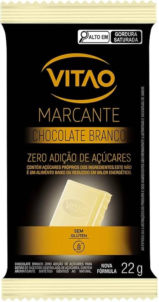 Chocolate Branco Zero Açúcar