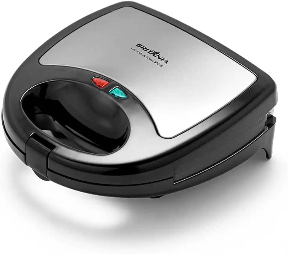 Grill e Sanduicheira Britânia BGR30 3 chapas 750W 127V