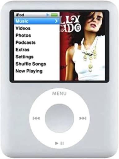 M-Player compatível com iPod Nano 3rd (4gb, prata)