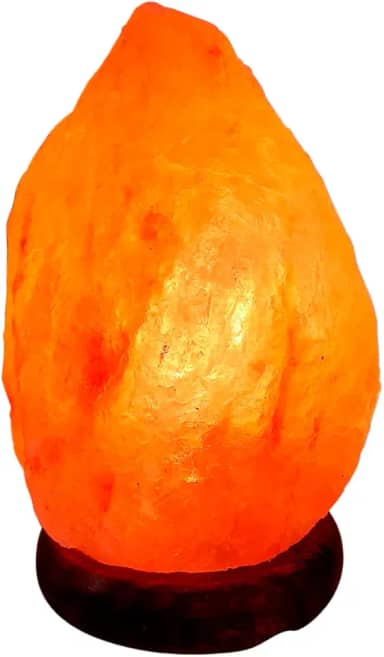 Abajur Luminária Terapêutica Sal Rosa Himalaia 1-2kg