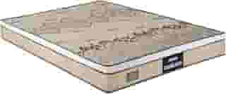 Colchão Casal Espuma D33 Fort 138x188x21cm Cinza/Branco - Suporta até 150kg por Pessoa