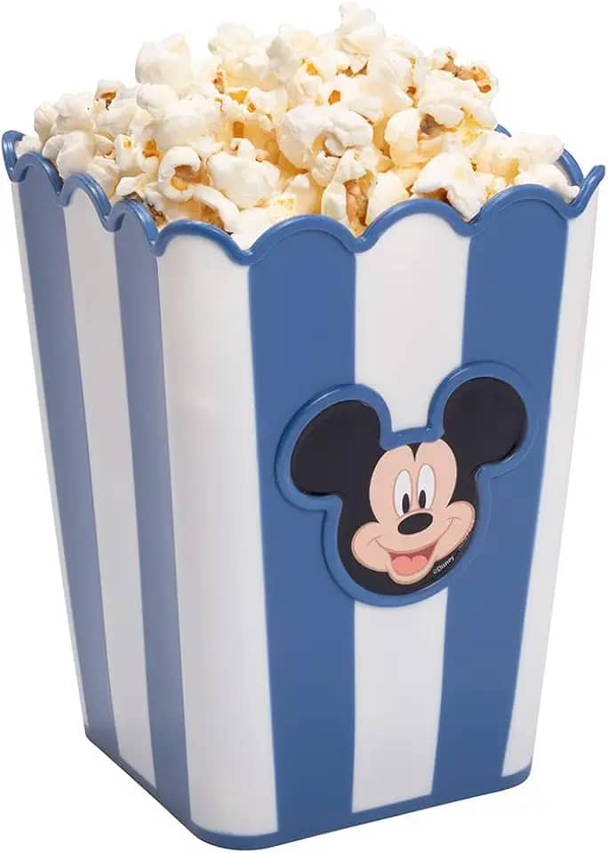 Pote Pipoca Quadrado Retrô Mickey Plasútil