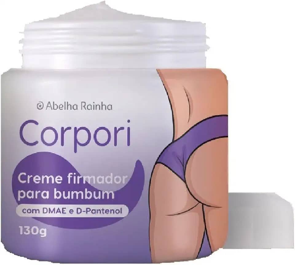 Creme Firmador Para O Bumbum - Corpori - Abelha Rainha