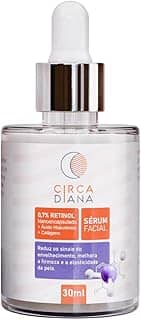Sérum Facial 0,7% Retinol + Ácido Hialurônico e Colágeno - Anti-Rugas - Circadiana