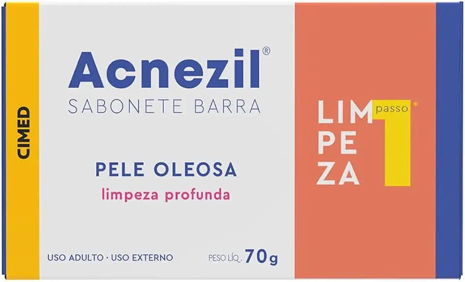 CIMED ACNEZIL SABONETE PELE OLEOSA 70G