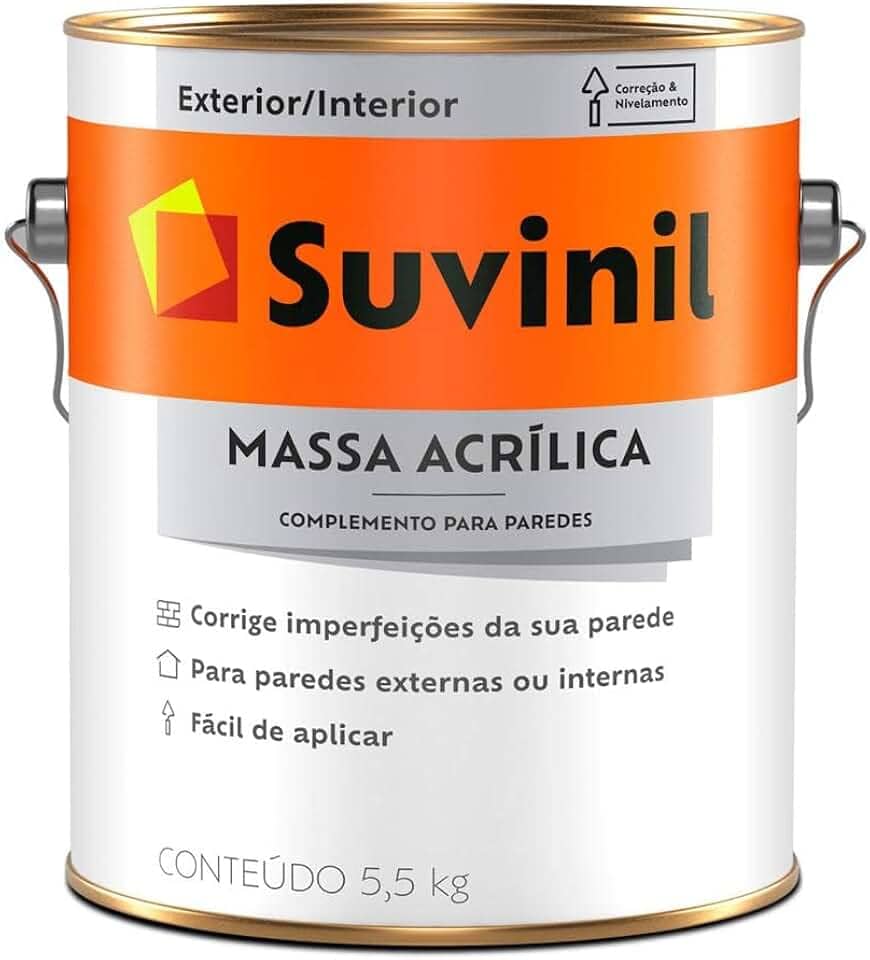 Massa Acrílica Suvinil 3,6 litros