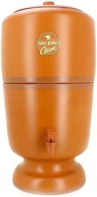 Filtro de Água Classic São João 6 Litros com Vela Tripla Ação e Boia, Kitchen
