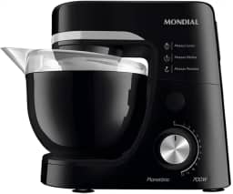 Batedeira Planetária, Mondial, Preto, 700W, 220V - BP-03-B