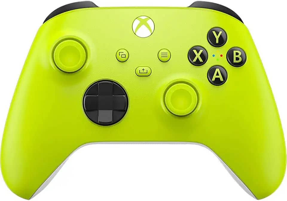 Xbox Wireless Controller – Electric Volt for Xbox Series X|S, Xbox One, and Windows 10 Devices