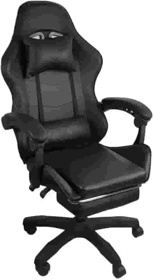 Oficial Webshop Cadeira Gamer Stillus Ergonômica Com Apoio Para Os Pés - Preto