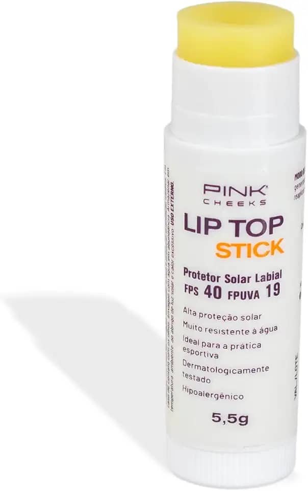 Protetor Solar labial FPS40 Lip Top Stick 5,5g