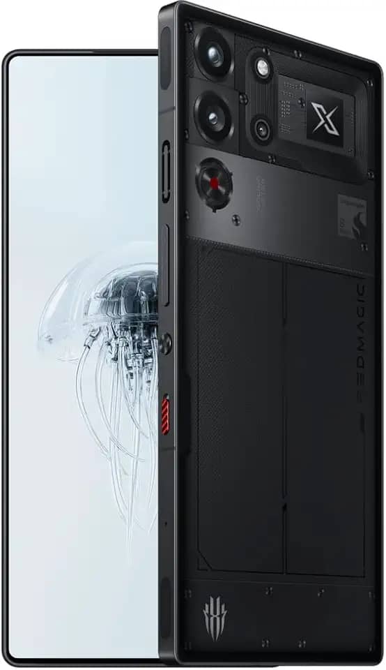 REDMAGIC 10 Pro 144Hz Gaming Phone, Smartphone Android 5G, 16GB RAM+512GB ROM, Snapdragon 8 Elite, 6.85" 1.5K AMOLED Tela Cheia, FHD+, Câmera 50MP, Dual-Sim, Cyclone