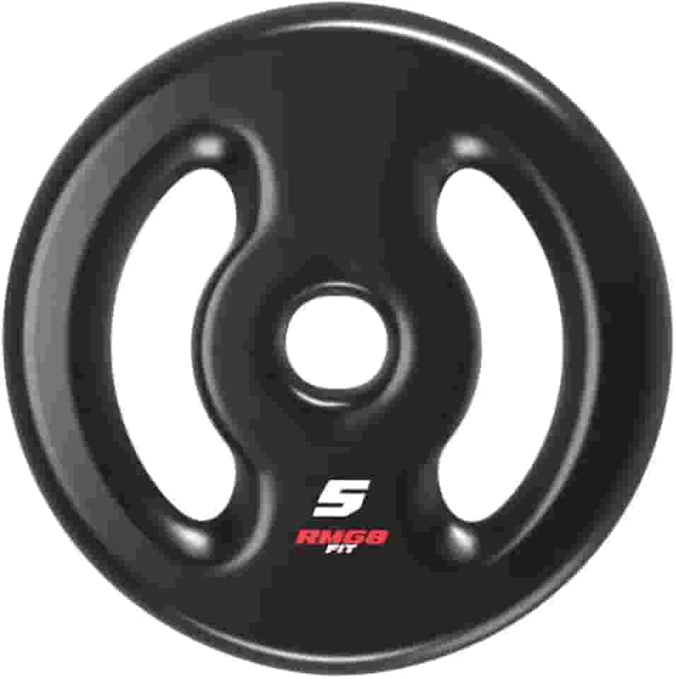 Rmg8 Fit - ANILHA 5KG EMBORRACHADA PRETA