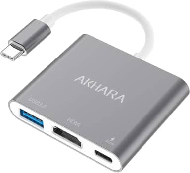 Adaptador Dex Para Samsung Usb 3.1 Tipo C Hub Thunderbolt 3.0 X Hdmi Usb 3 4k Prata - CompleteStore®