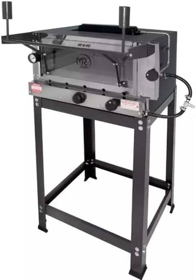 Forno de Pizza a Gás Mr Fogões 45x45cm com Infravermelho e Cavalete