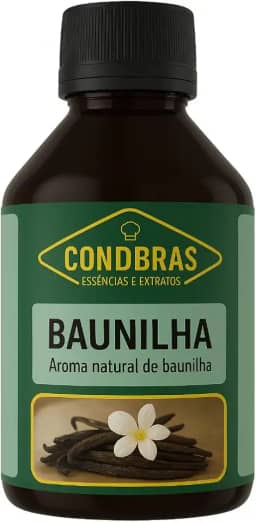 Extrato de baunilha natural 100ml condbras