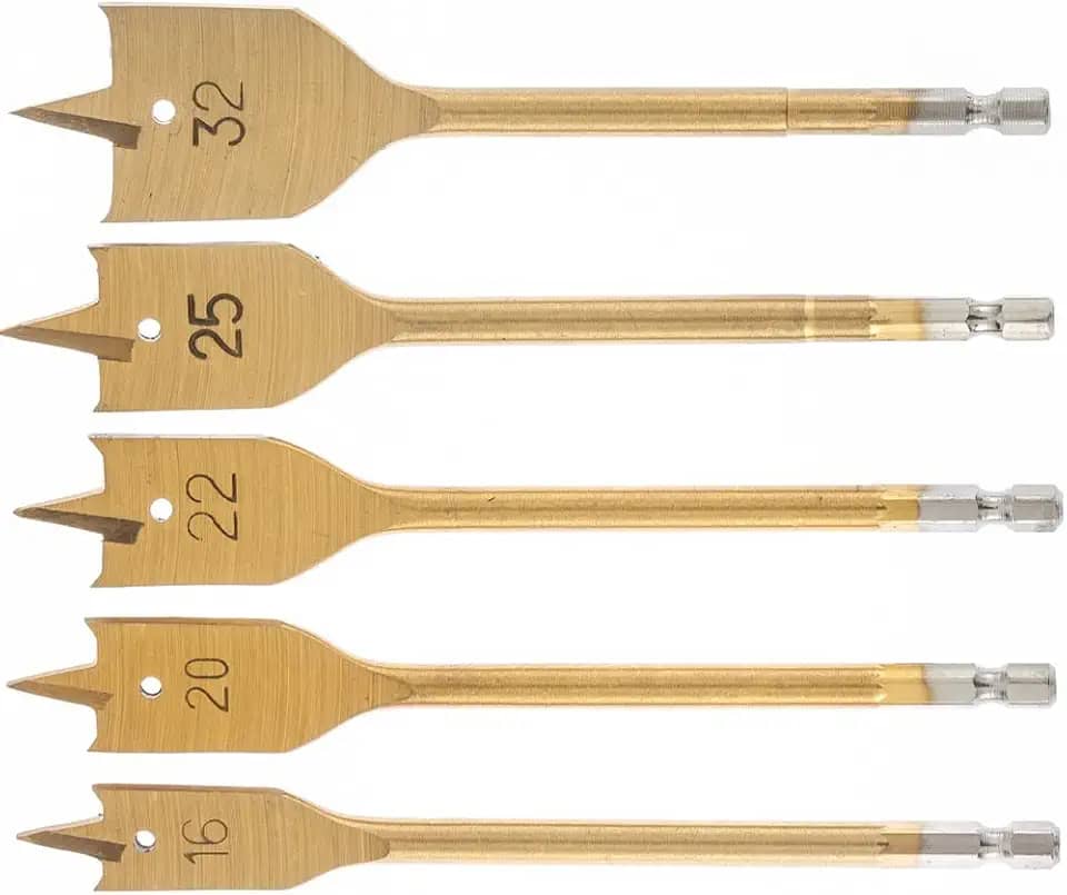 MTX Jogo De Brocas Chata Para Madeira (16-20-22-25-32)
