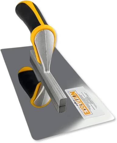 Desempenadeira Aço Inox Lisa Massa Rígido Evolution 30X11,5cm para Pintores Drywall Efeitos Textura Original - 1206