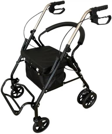 Andador com Rodas Dobrável Winner.Med – Leve, Ajustável e Seguro para Idosos e Pessoas com Mobilidade Reduzida