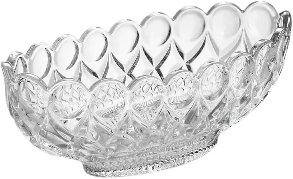 WOLFF - Centro de Mesa de Cristal Angel 29cm x 13cm x 11cm