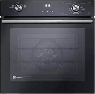 Forno de Embutir Electrolux a Gás 80L Efficient com PerfectCook360 Preto OE8GH 220v