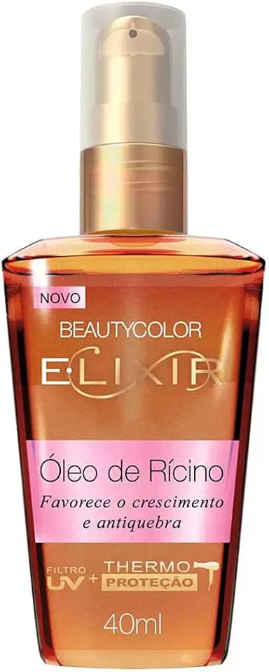 E.lixir Óleo de Rícino - Ação Antiquebra - BEAUTYCOLOR - 40ml