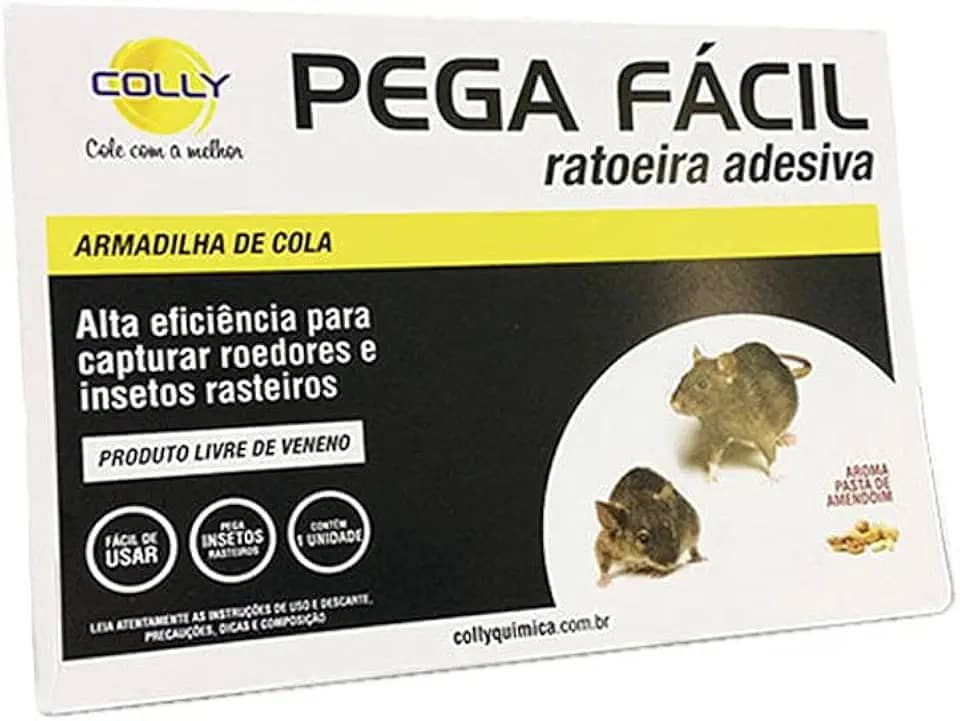 Ratoeira Adesiva Pega Fácil Colly