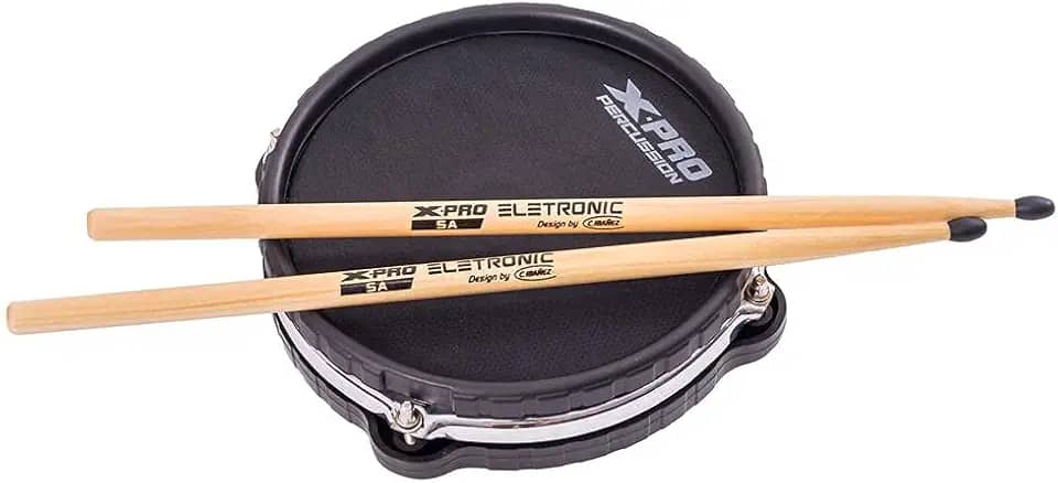Baqueta C. Ibañez X-Pro Eletronic 5A com Ponta de Nylon mais Suave Perfeita p/Bateria Eletrônica